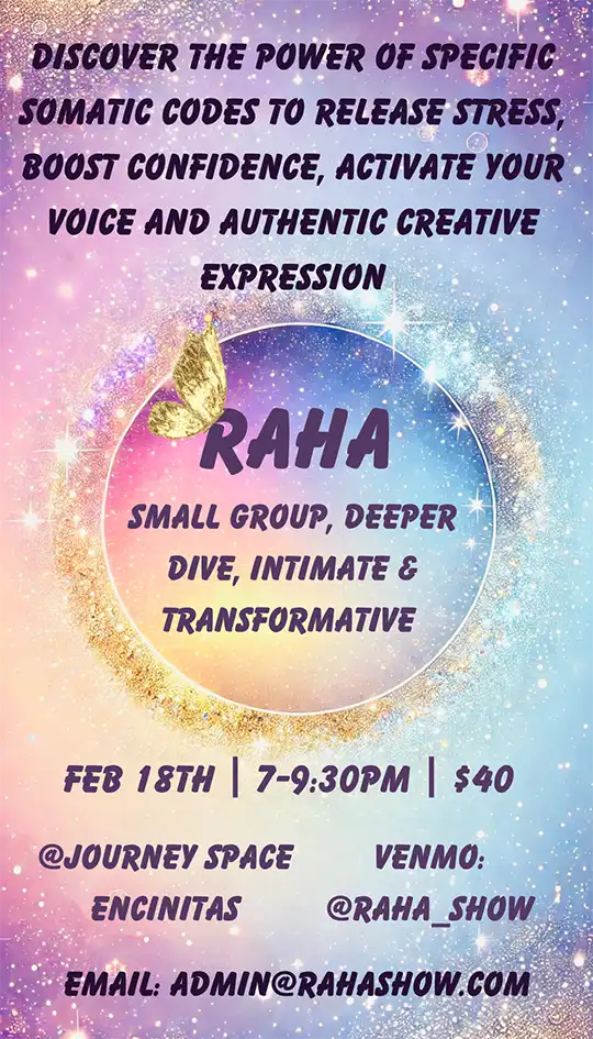 RAHA! Small Group Experience